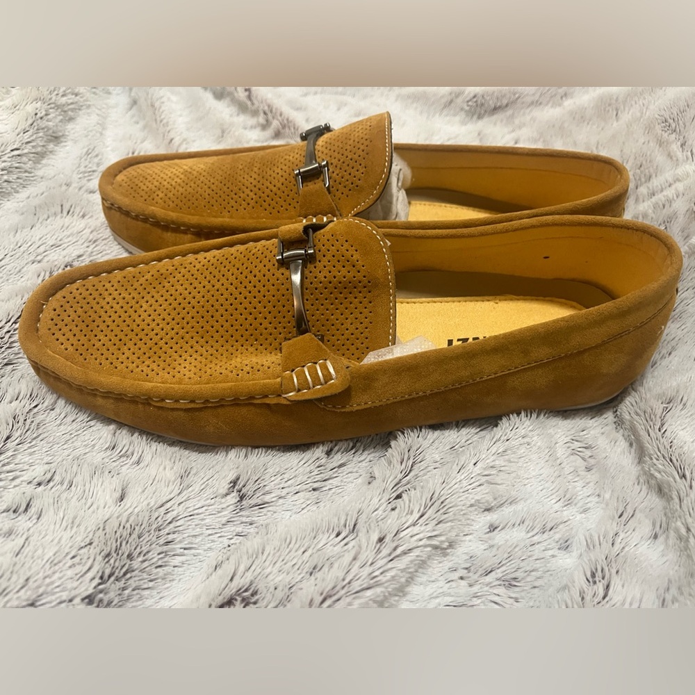 Franzini Men's Leather Loafers - Picture 2 of 4